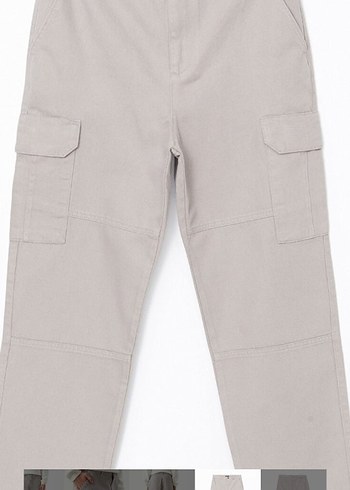 Gri Erkek Rahat Kesim Street Wear Pantolon - Görsel 5