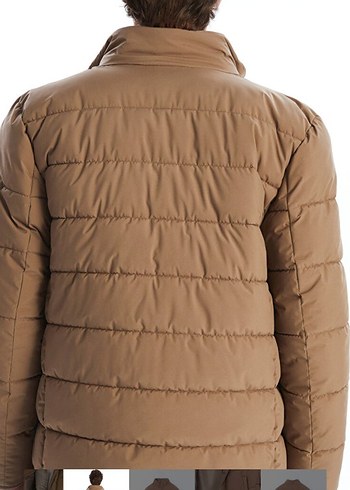 Bej Regular Fit Erkek Mont - Görsel 5