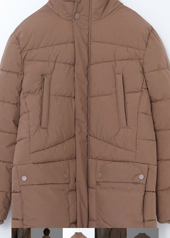 Bej Regular Fit Erkek Mont - Görsel 6