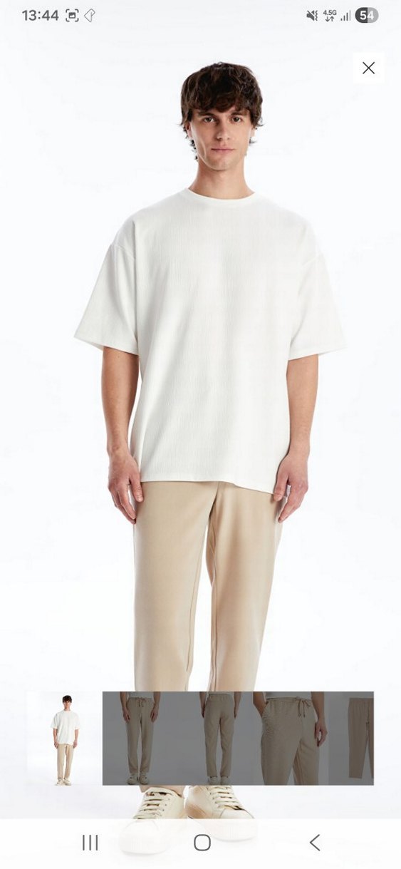 Bej Regular Fit Erkek Pantolon - Görsel 2