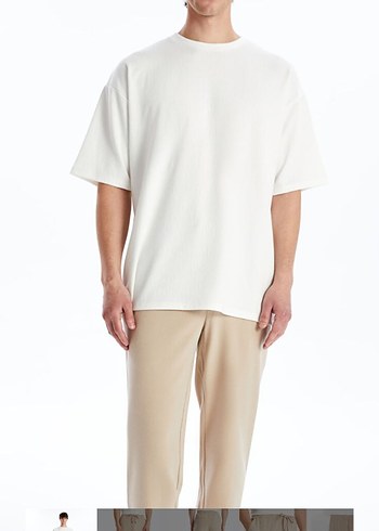 Erkek Bej Regular Fit Pantolon - Görsel 3