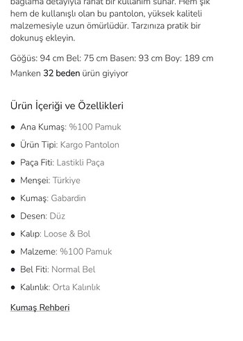 Erkek Gri Kamuflaj Kemerli Rahat Kesim Pantolon - Görsel 7