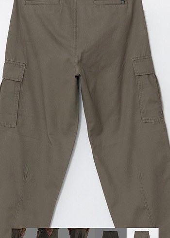 Kemerli Gri Rahat Kesim Erkek Pantolon - Görsel 6