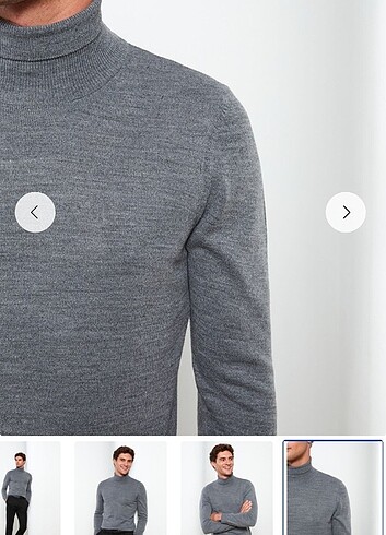 3xl Beden gri Renk Lc wakiki erkek kazak