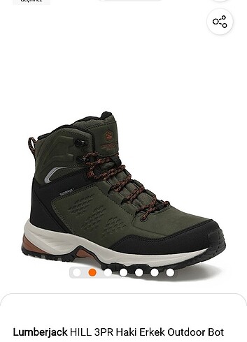 Lumberjek erkek outdoor bot 