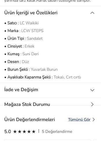 Siyah Tokalı Erkek Rahat Sandalet - Görsel 7