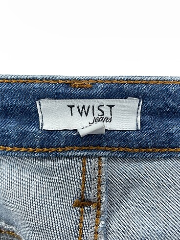 36 Beden mavi Renk Twist Jean / Kot %70 İndirimli.