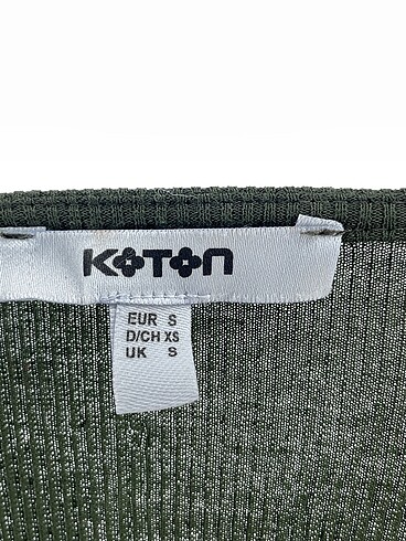 s Beden yeşil Renk Koton T-shirt %70 İndirimli.