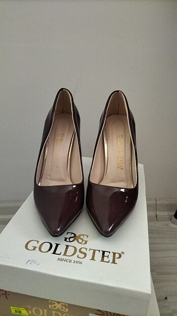 Diğer Bordo renk stiletto