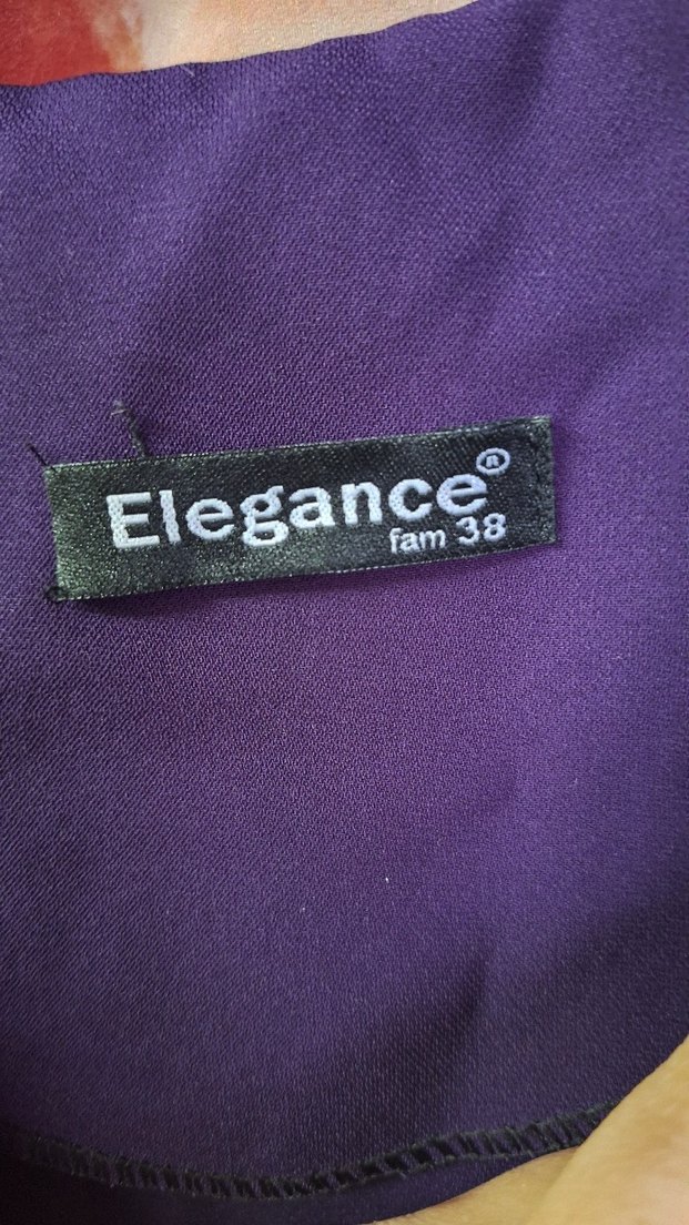 Mor Uzun Kollu Salaş ferace - Görsel 3