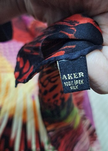 Renkli kadin eşarp - Görsel 2