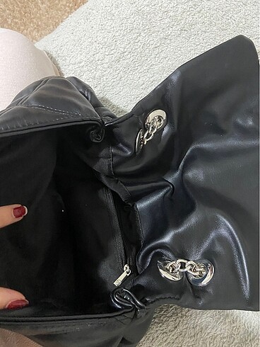  Beden siyah Renk Stradivarius çanta