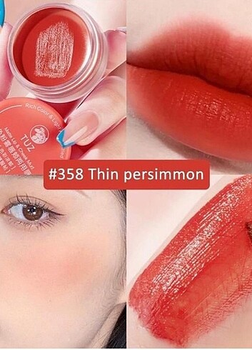 Kadın lip tint ruj allik