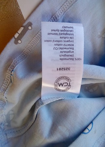 Mavi Baskılı Bebek Body Uzun Kollu - Görsel 8