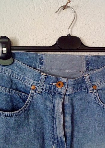 Diğer Mavi Denim Midi Etek