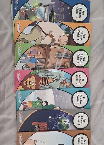 Fen Bilimleri Dizisi hikaye kitabı seti