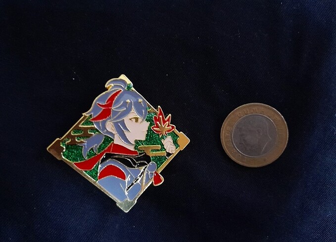Kazuha Metal Broş 