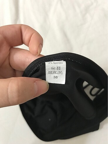 38 Beden Siyah bikini altı