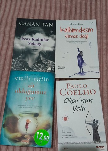 4 Roman Kitabı Seti