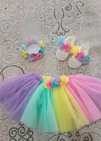Kız bebek tutu etek 