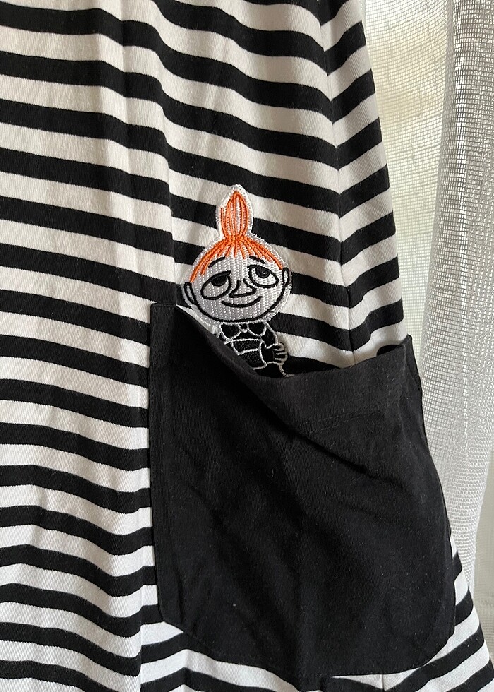 Çizgili elbise - Görsel 2