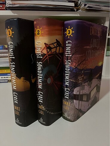 güneşi söndürmem gerek ciltli imzalı set