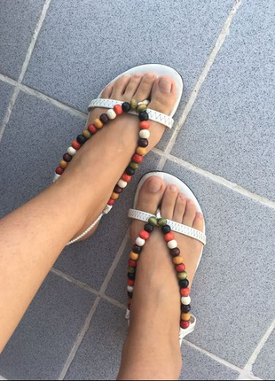 Diğer Boncuklu sandalet