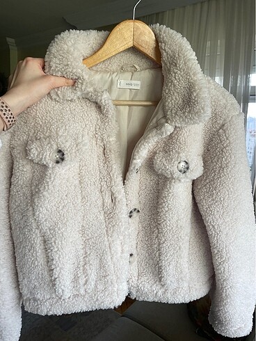 xs Beden Mango teddy ceket