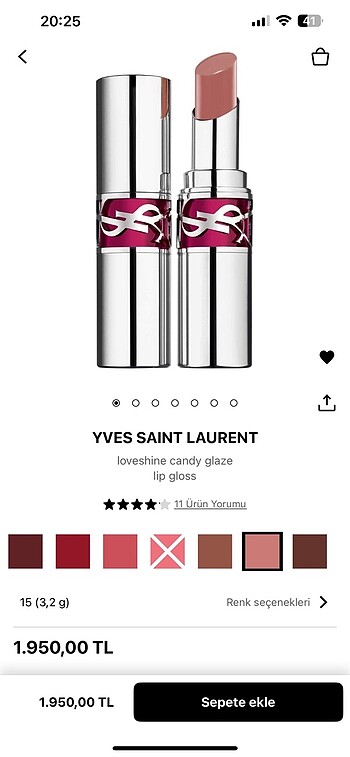 Ysl lipstick