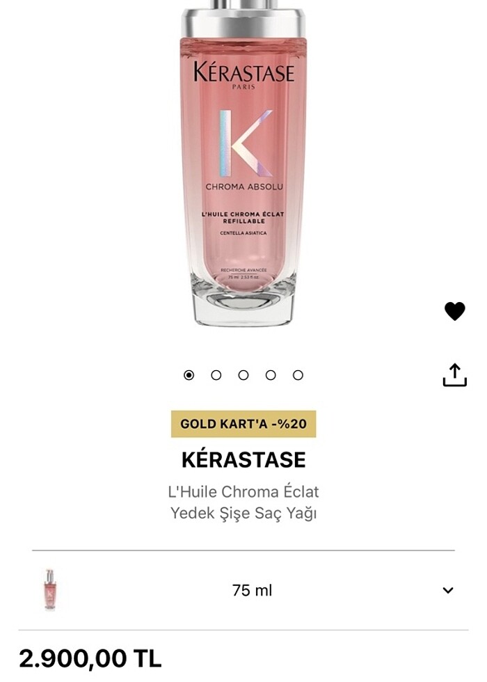 Kerastase saç bakım yağı - Görsel 2