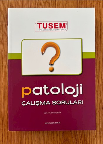 TUSEM Patoloji Çalışma Soruları Kitabı
