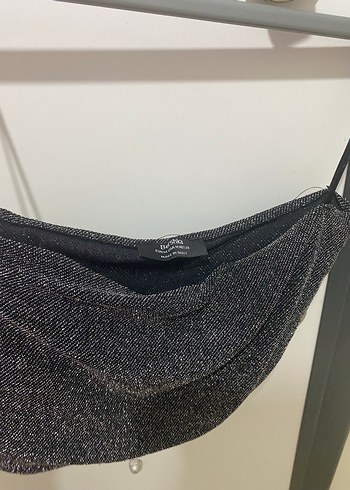 Gri Mini Fermuarlı Kadın Ceket - Görsel 3