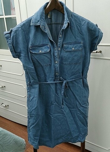 s Beden Denim elbise