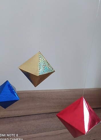 Montessori Octahedron Mobile