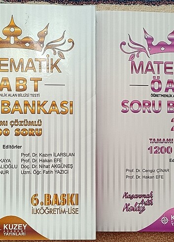 KUZEY AKADEMİ ÖABT MATEMATİK SET