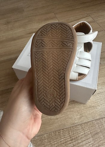 Beyaz Kız Bebek İlk Adım Ayakkabısı - Görsel 4