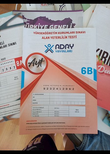  Beden AYT Sınav Hazırlık Kitapları Seti