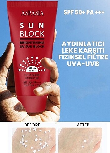 Kore güneş kremi