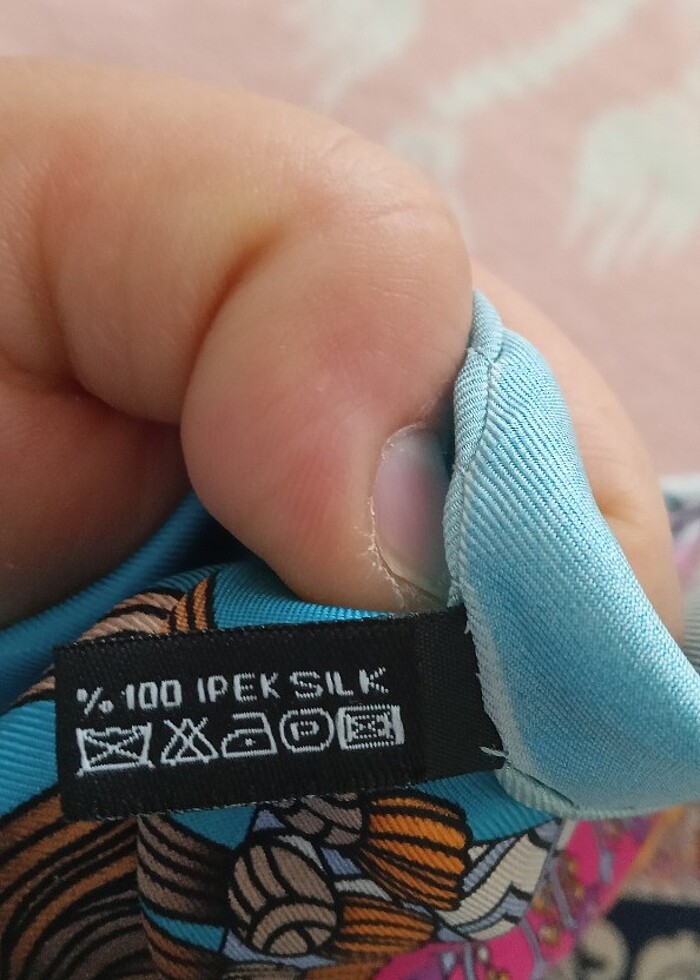 Silkhome twil ipek eşarp  - Görsel 3