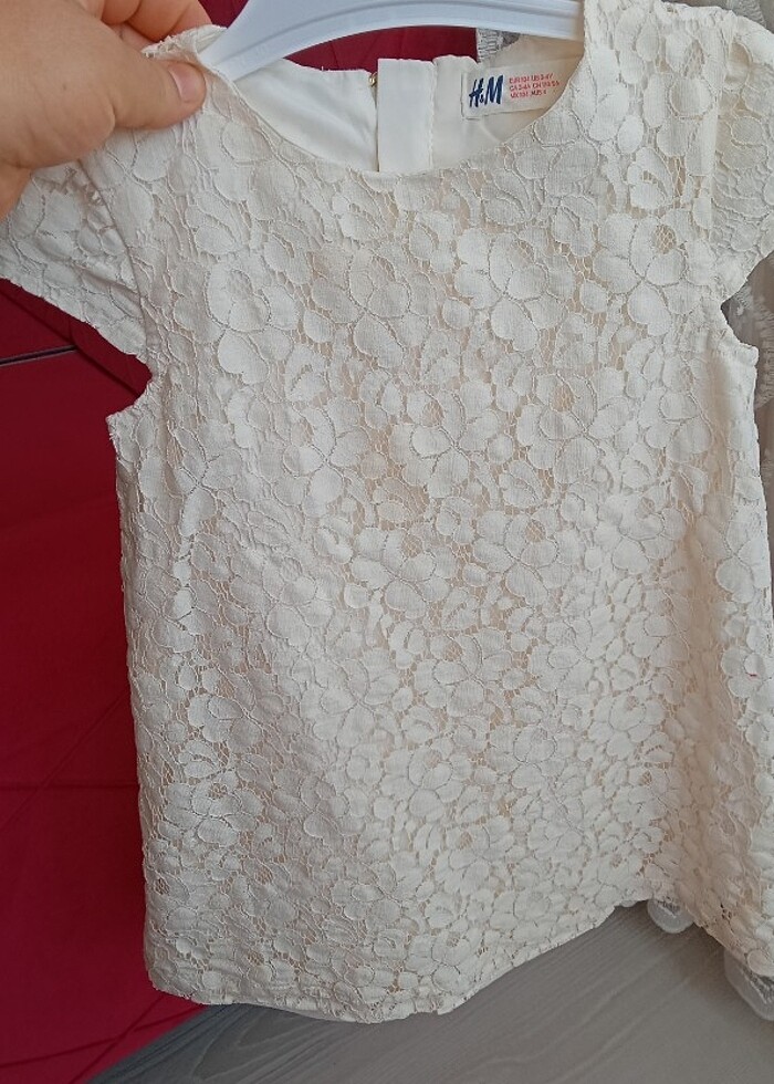 H&m kız çocuk elbise 3/4 yaş - Görsel 3