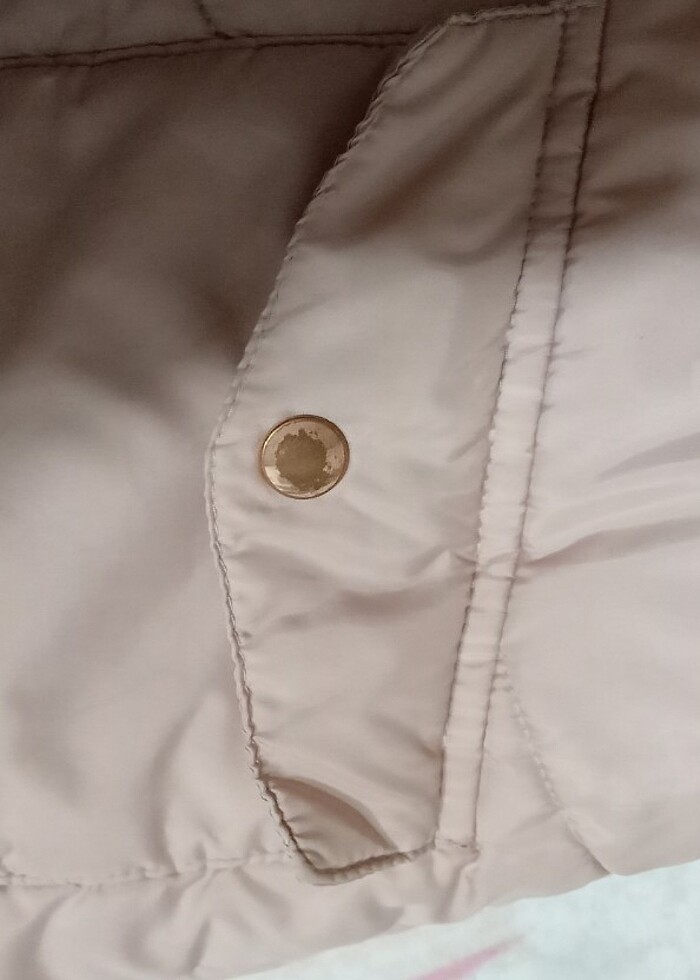 Kız çocuk mont atkı bere - Görsel 3