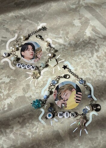 YoonMin Couple Charm Bileklik