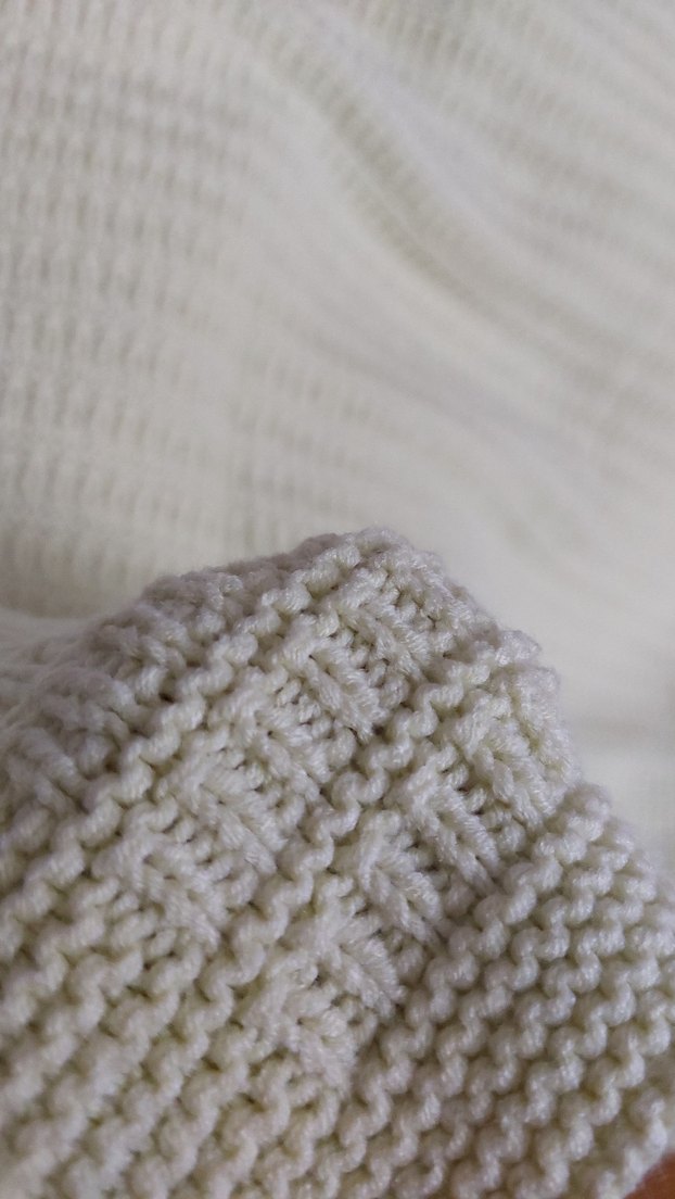 Pastel yeşil  Örgü Çocuk Battaniyesi - Görsel 3