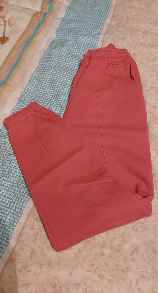 Kadın gül kurusu  Eşofman Altı - Görsel 2