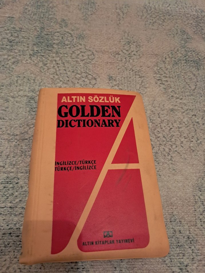 Altın Sözlük İngilizce-Türkçe Sözlük - Görsel 3