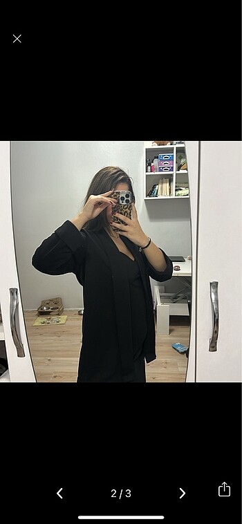 Koton Blazer ceket siyah