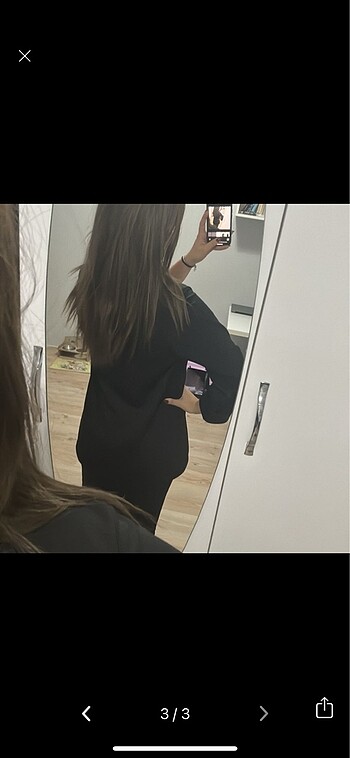 s Beden Blazer ceket siyah