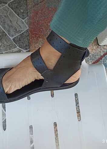 Diğer Siyah sandalet