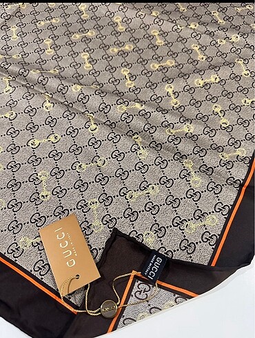 İthal ipek twill eşarp