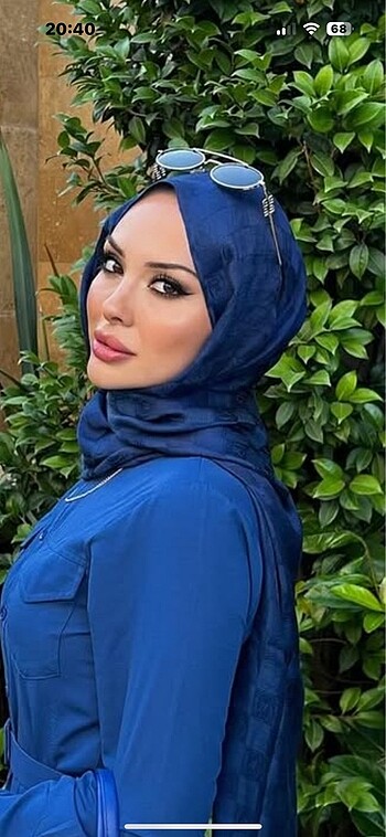  Beden Vakko Dama Desen Şal Modeli